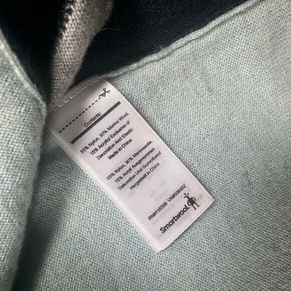 Smartwool Shadow Pine Mint Green Sweater XL - Picture 4 of 5